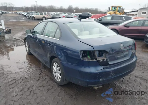 2013 Volkswagen Jetta Se from USA, damaged, VIN 3VWDP7AJ4DM397029